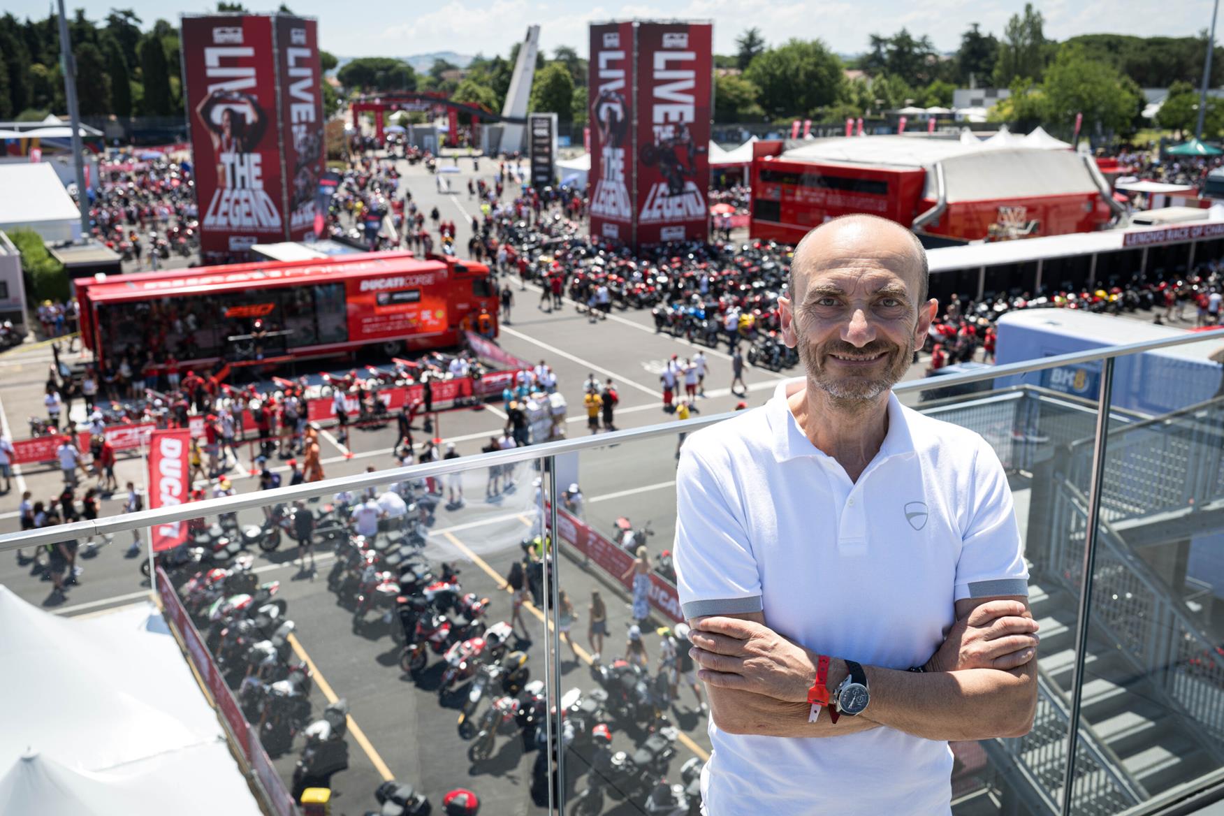 Ducati CEO Domenicali Dismisses VW Sale Rumors at 100th Anniversary