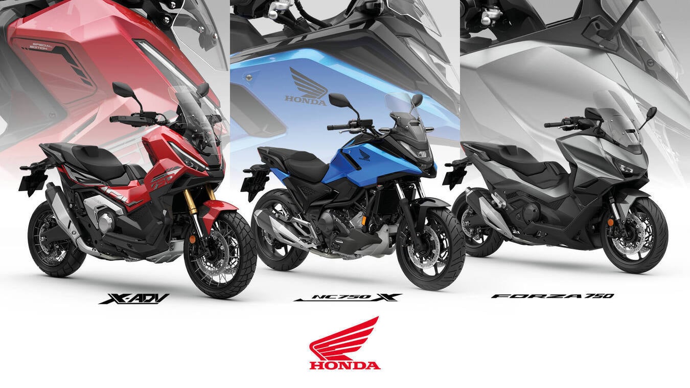 Honda gives X-ADV, Forza 750 and NC750X new 2027 colours