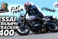Riding Triumph's Roadster Tracker 400, Extending the 400 Platform Into Flat Track