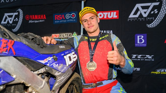 Dunker Doubles Up with Maryborough TT Victory in Australian Flat Track