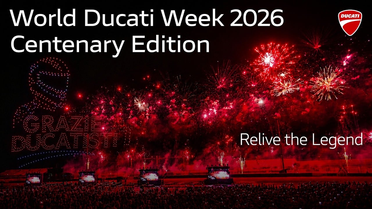 Ducati Releases Official Movie for Its 100th Anniversary 'World Ducati Week 2026'