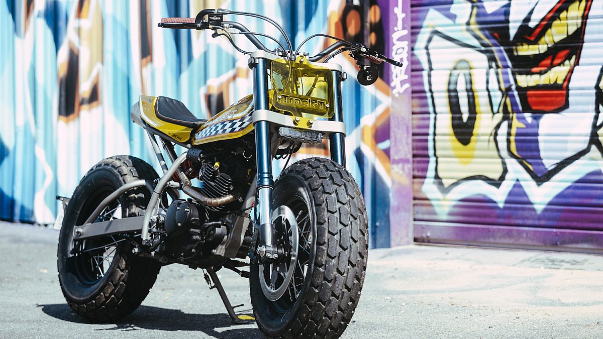 French Workshop Reworks the Suzuki Vanvan 125, Turning a Quirky Small Bike into a Characterful Lightweight