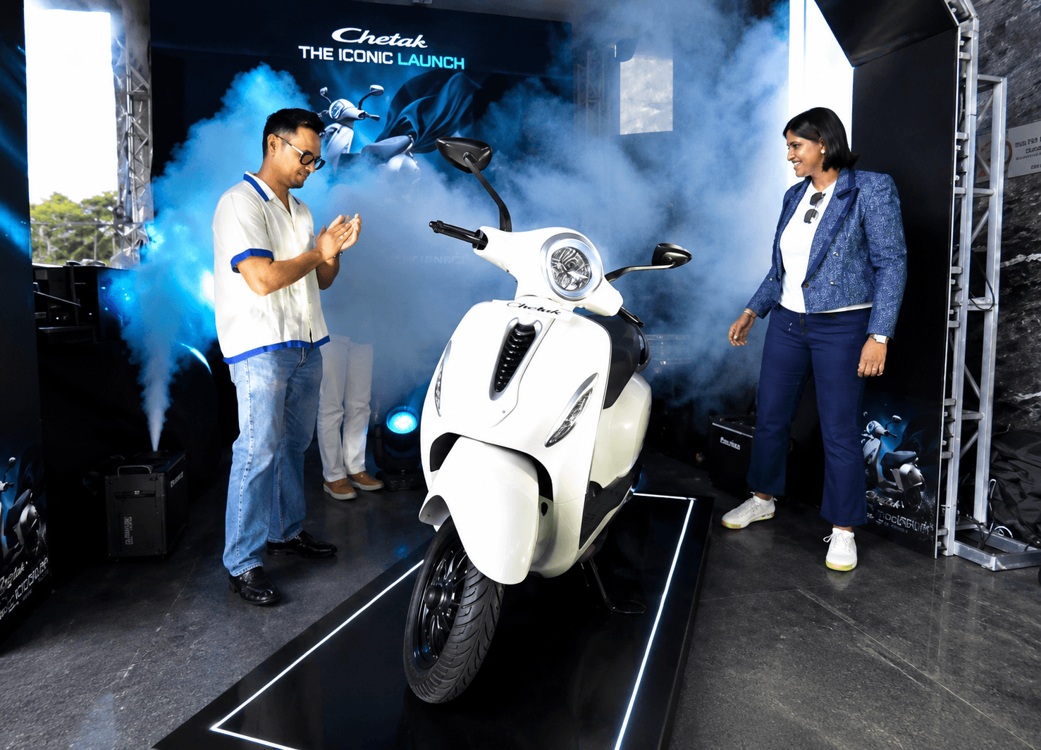 Bajaj Chetak 3503 Officially Launches in the Philippines With First Flagship Store