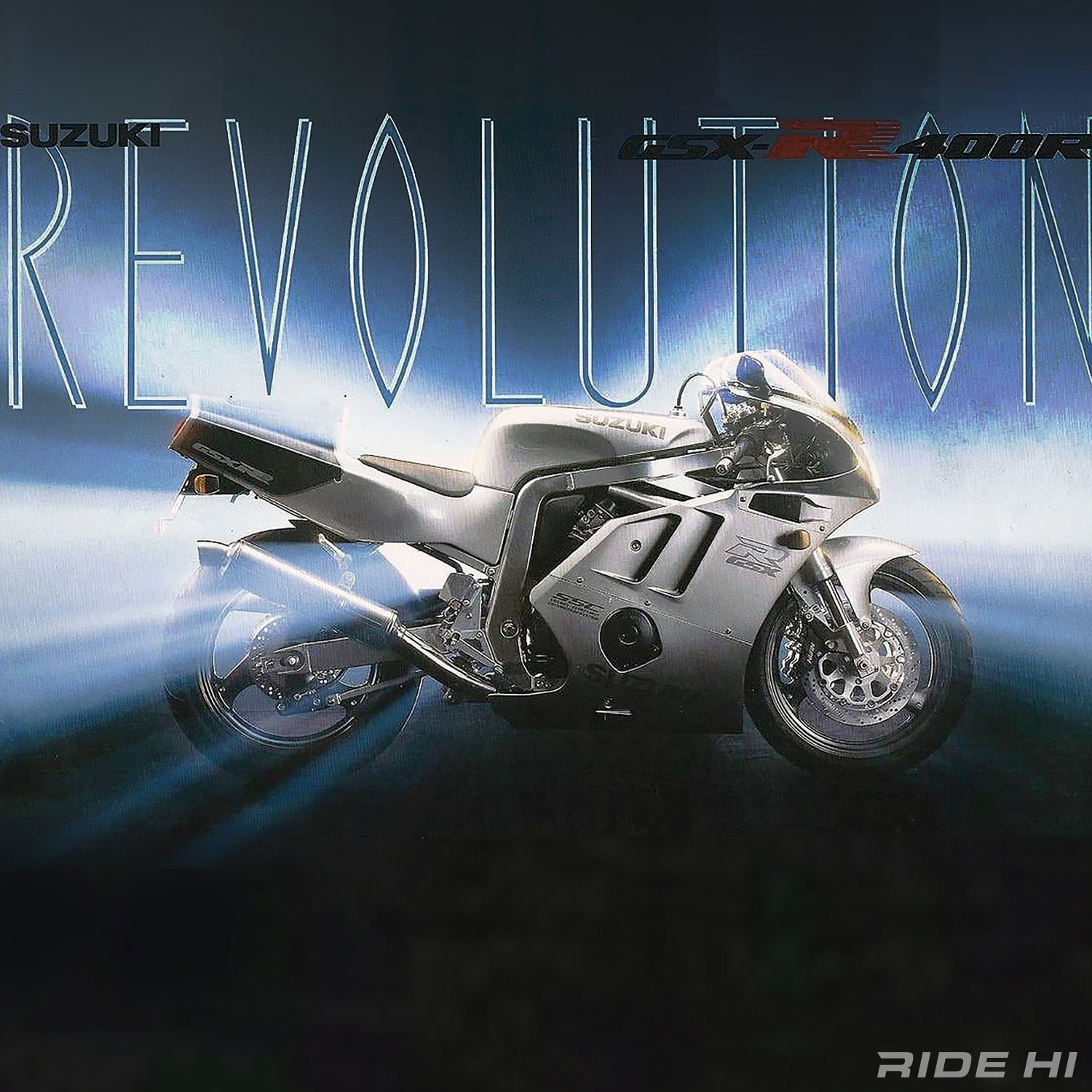 Suzuki GSX-R400R (GK76A): The All-Out Final Engine and Slim Chassis That Set the Benchmark