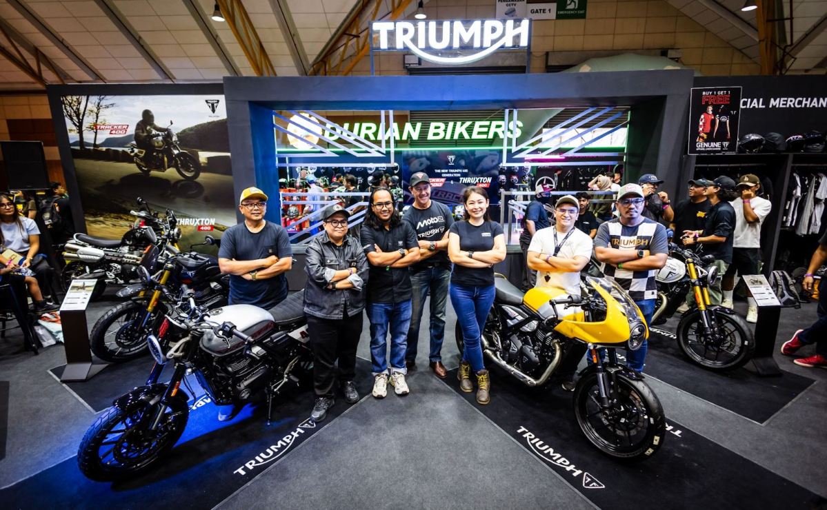 Triumph Malaysia Reveals New Tracker 400 and Thruxton 400