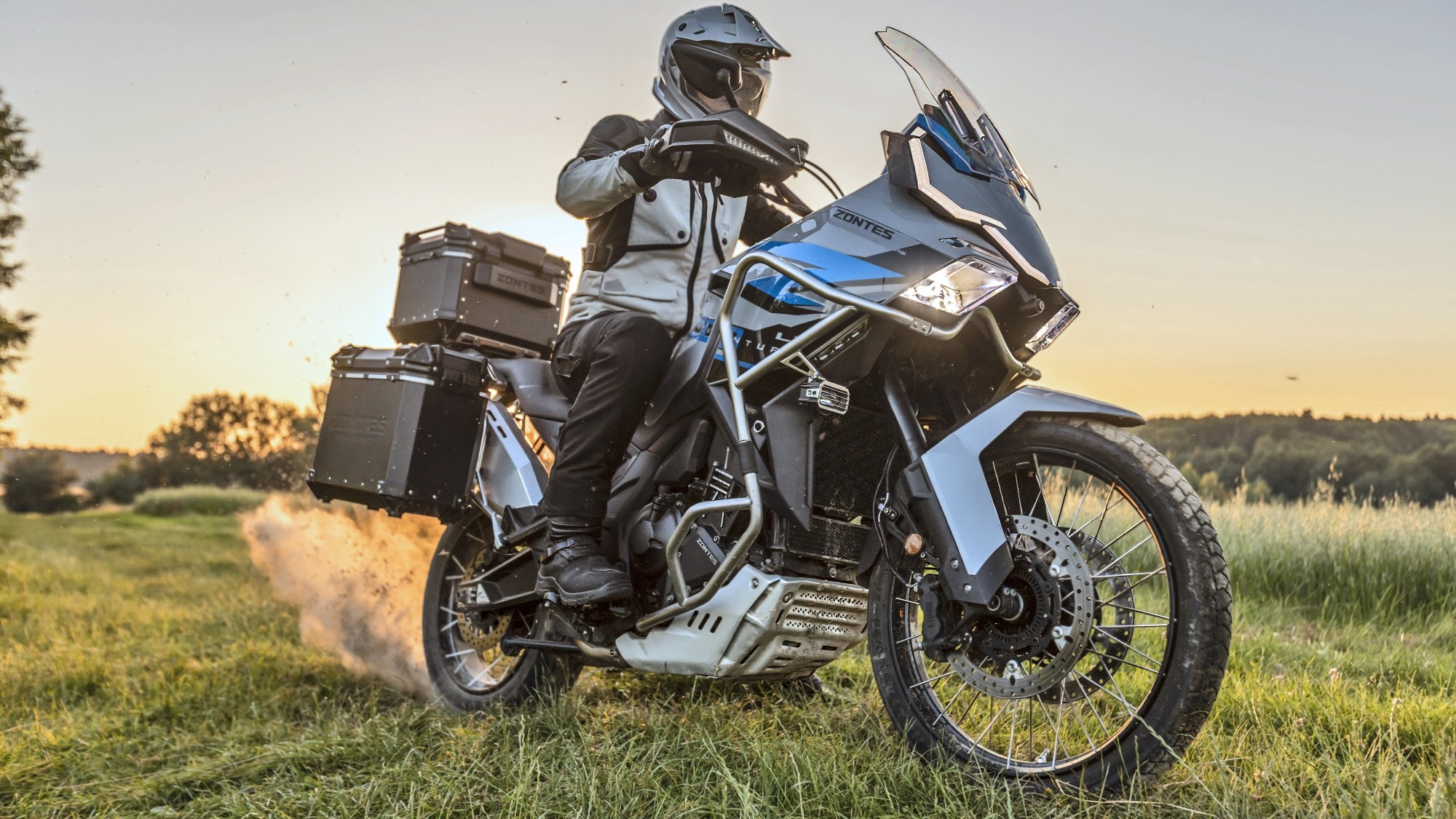 China's Zontes 703 F Gets a Price Cut — Fully Panniered ADV Now About 4,000 Złoty Cheaper