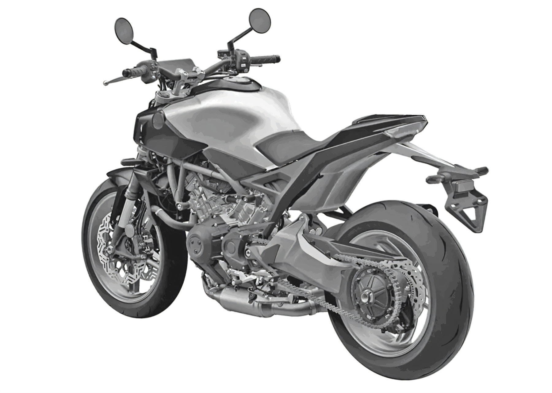 Honda V3R 900 Production Look Revealed — Nearly Identical to the Electric-Compressor Prototype
