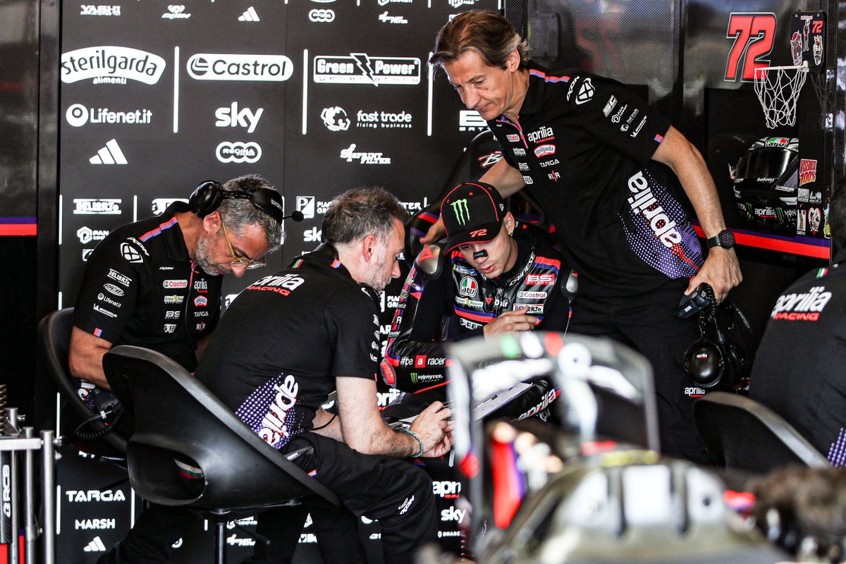 Bezzecchi Handed Race Ban After Marshal Collision at Brno, Aprilia Apologizes