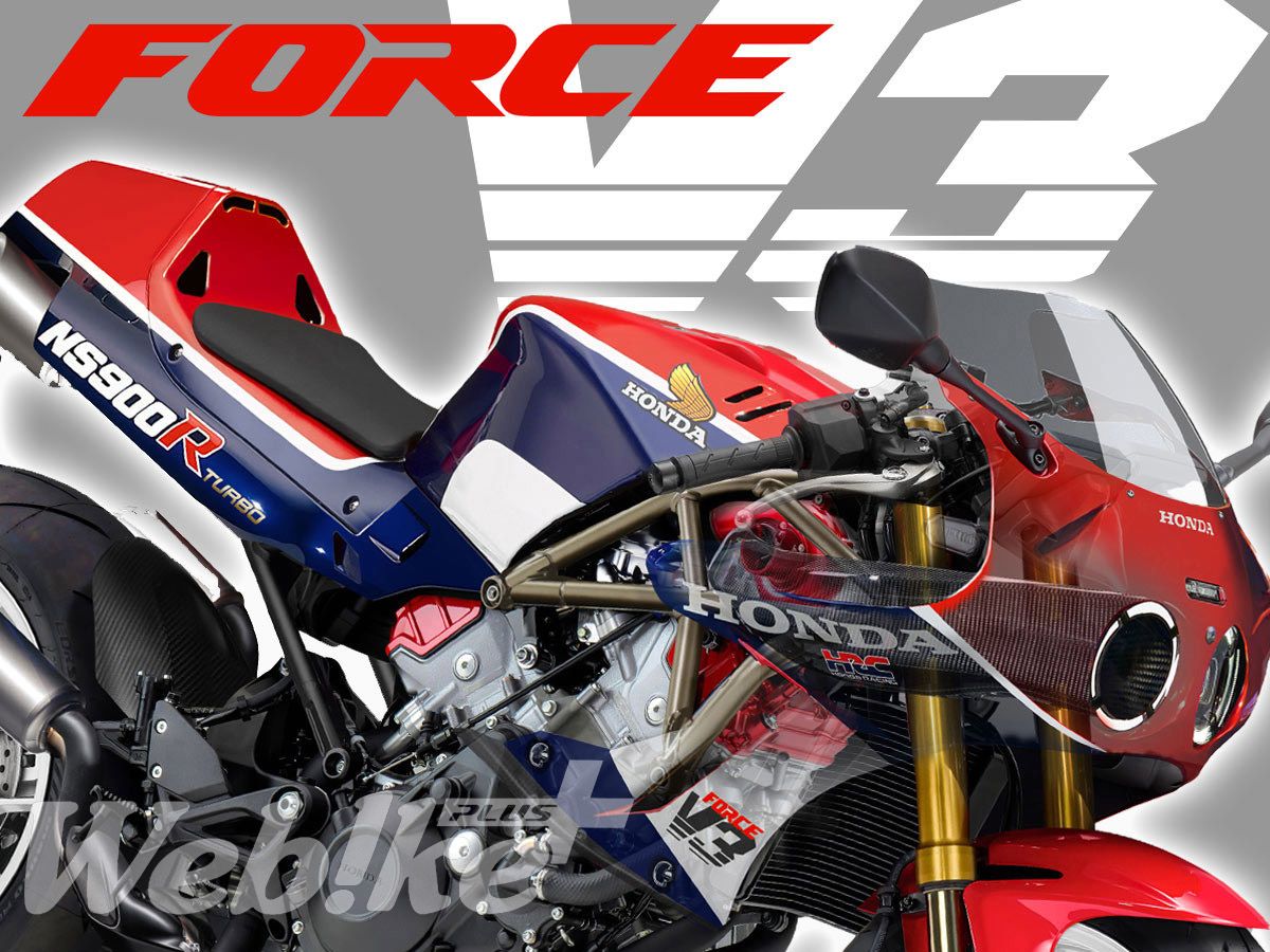 Honda's V3R 900 May Spawn a Family of Derivatives, Including a Naturally Aspirated V3