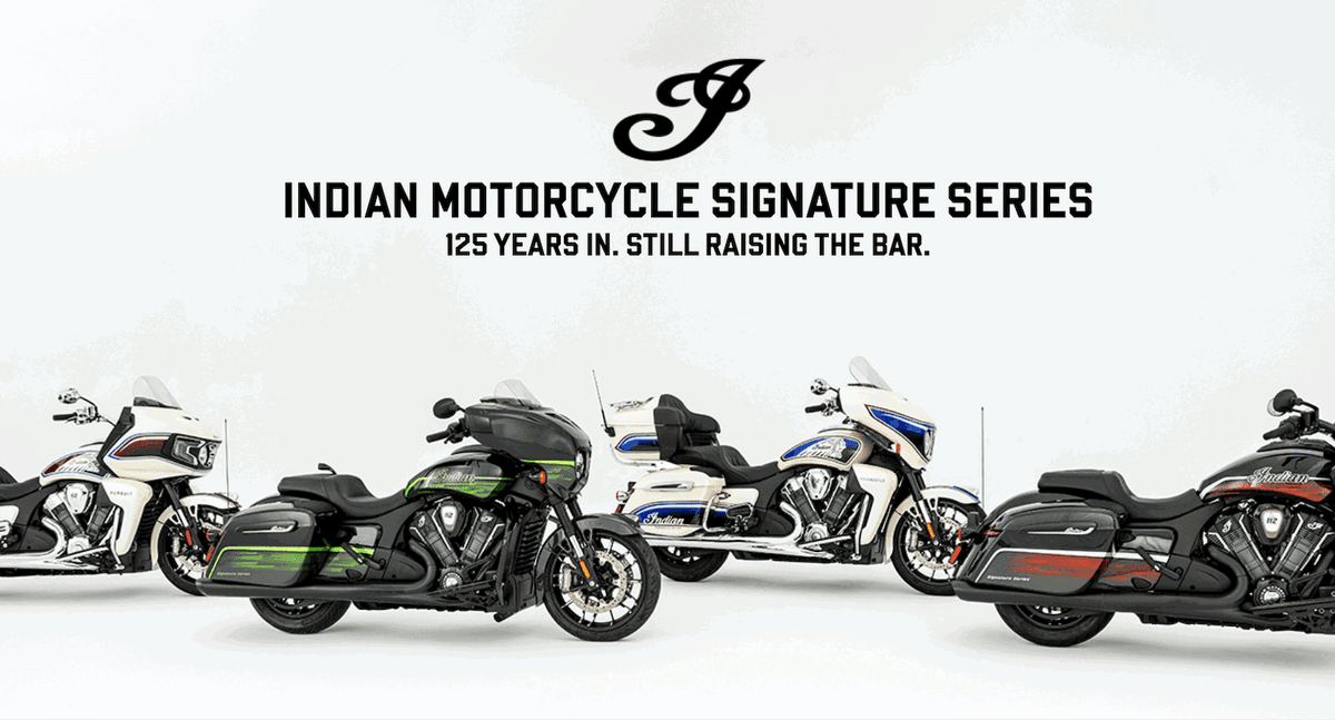 Indian Unveils New 'Signature Series' — Factory Customs Straight from the Line, North America First for Now