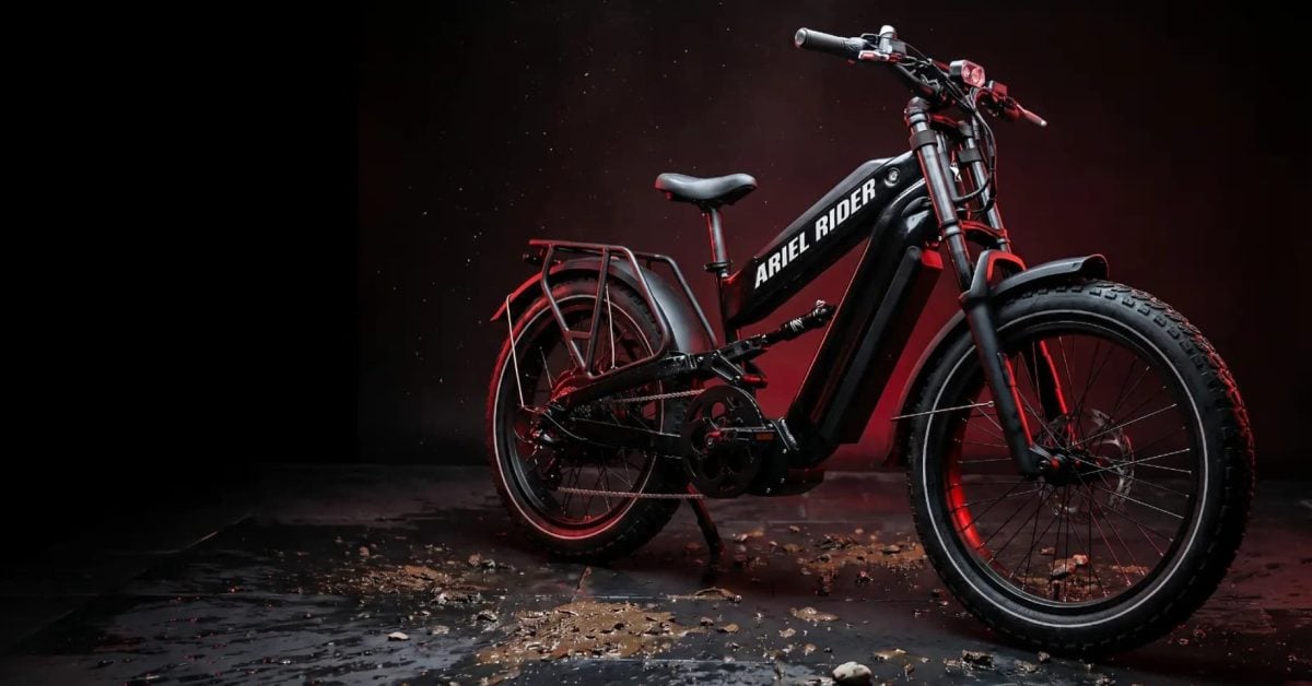 Ariel Rider's 'MUDD 72V': A Lightweight, Pedal-Equipped Electric Off-Roader Topping 105 km/h