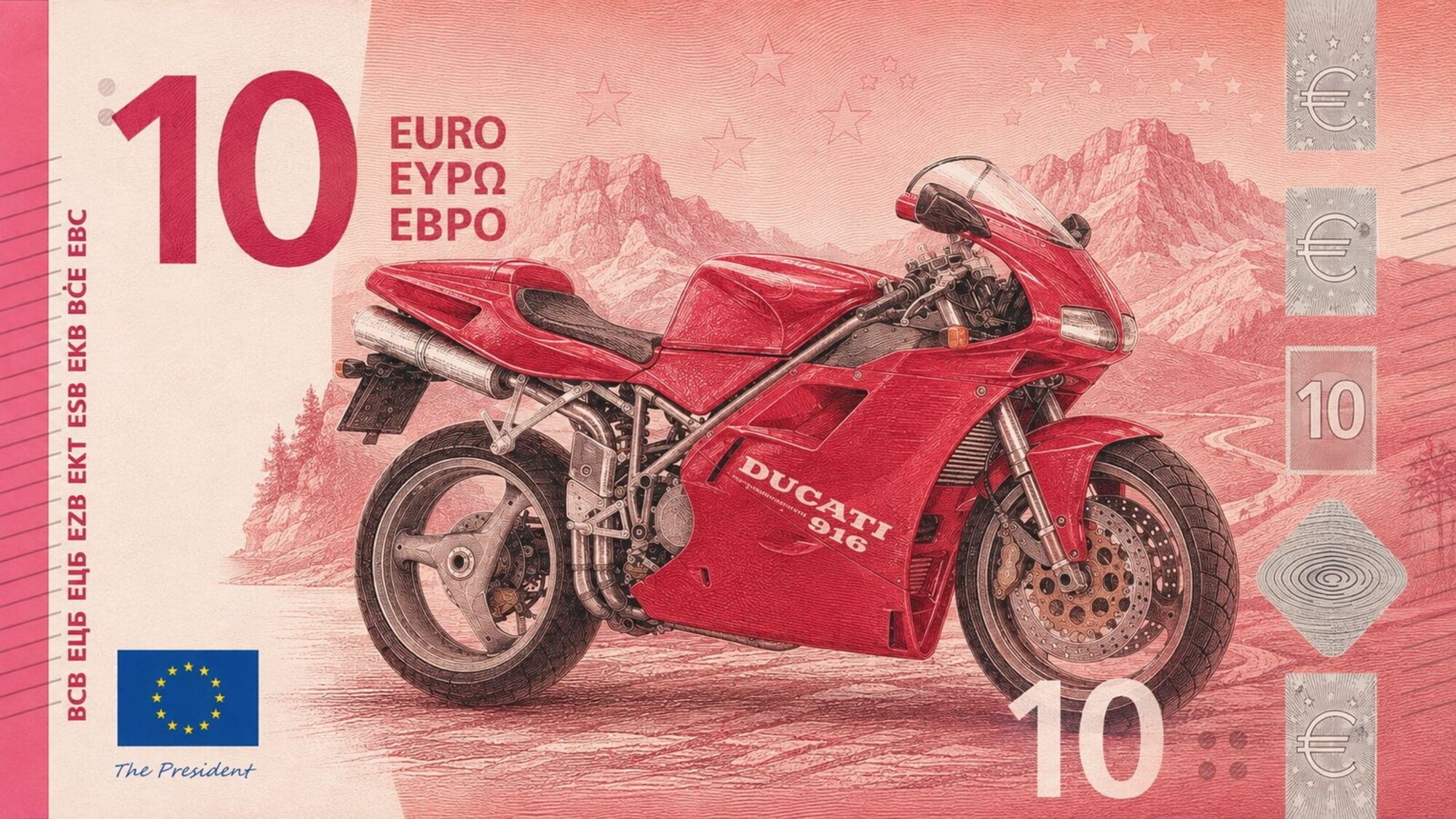 What If Euro Banknotes Celebrated Motorcycles? The €5 Note Goes to the Vespa 50