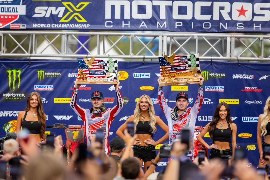 Honda HRC Progressive Sweeps Washougal 450 Class 1-2