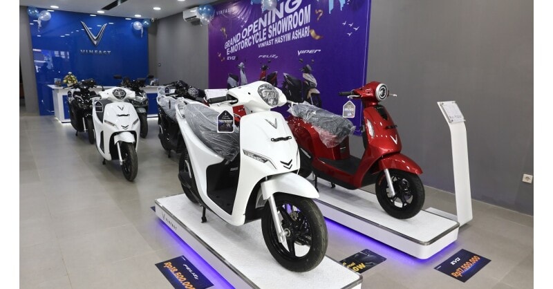 VinFast Opens 20 E-Motorcycle Dealerships Across Indonesia