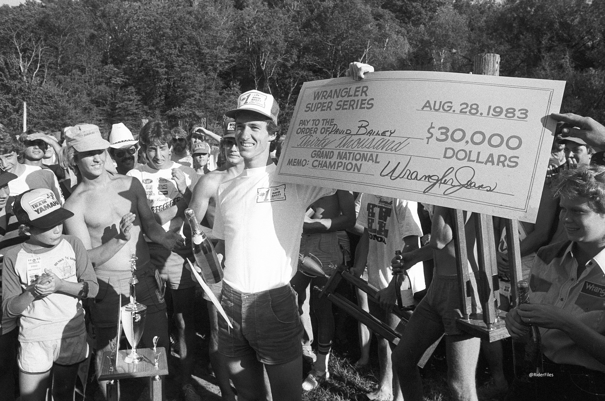 Forty Years On: David Bailey's 1-Point Win for His First AMA MX Title in 1983