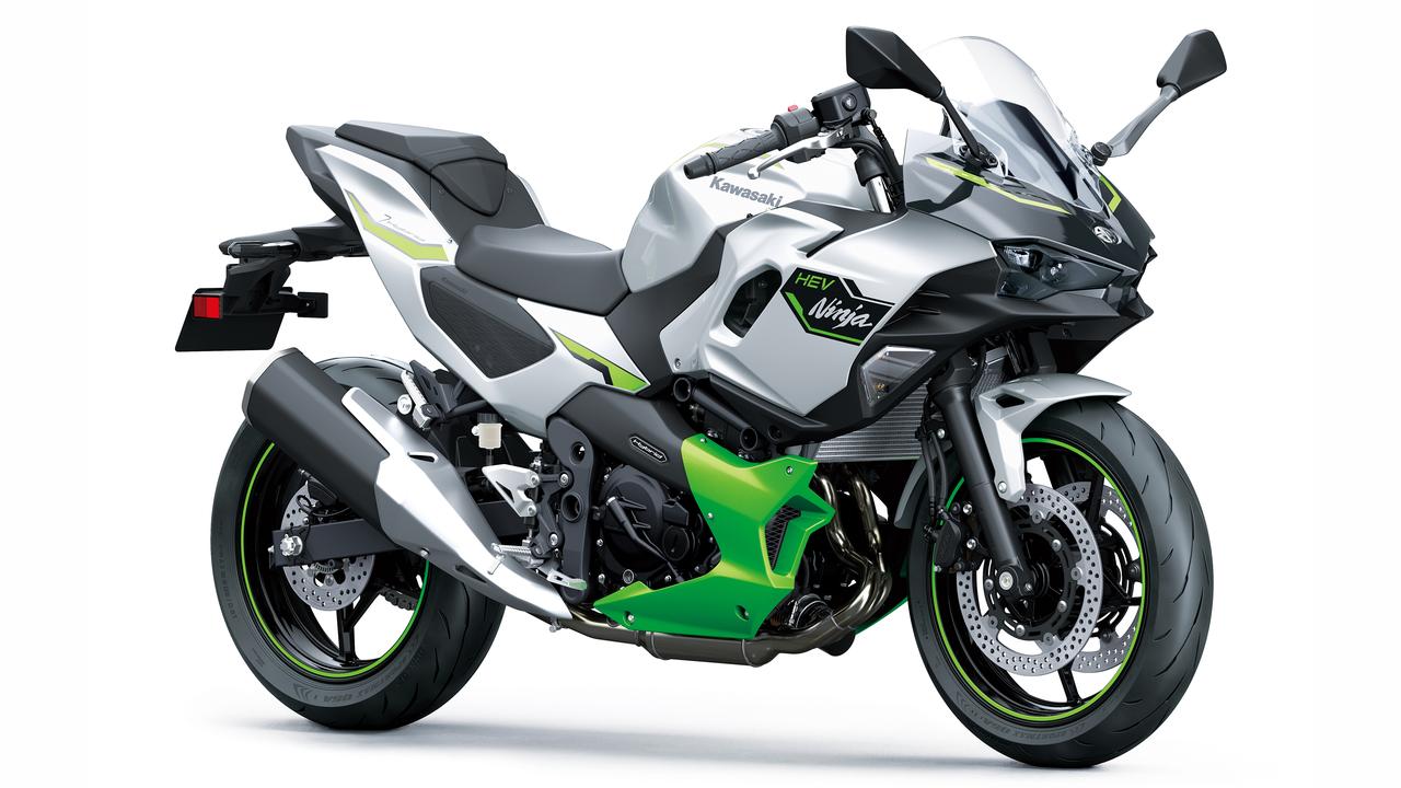 Kawasaki Ninja 7 Hybrid 2026 Model, a Production Hybrid Sport Bike Priced at ¥1,848,000