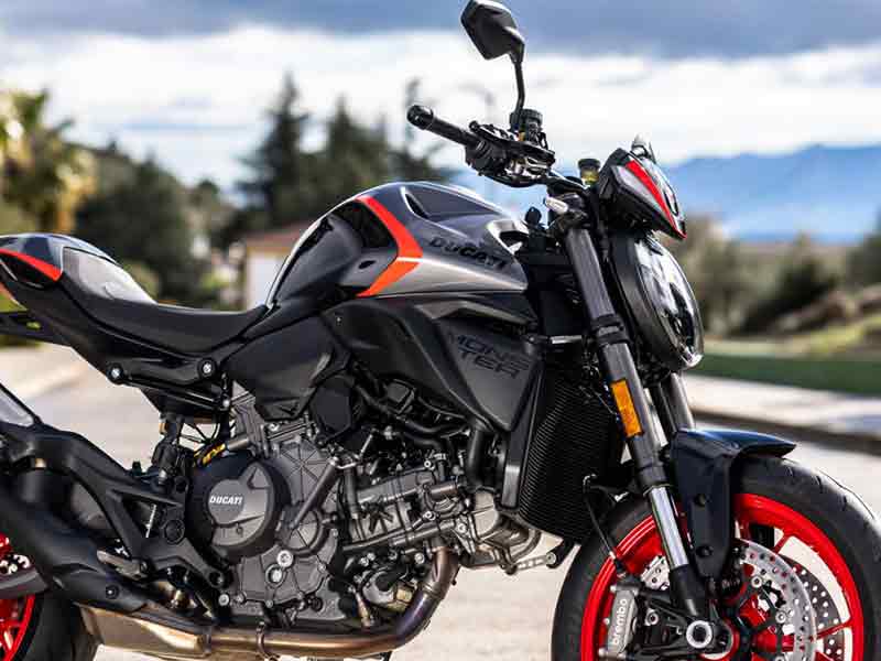 Ducati Adds New "Sport" Color to Monster+, Gray-and-Red S4 Homage Launches July 25