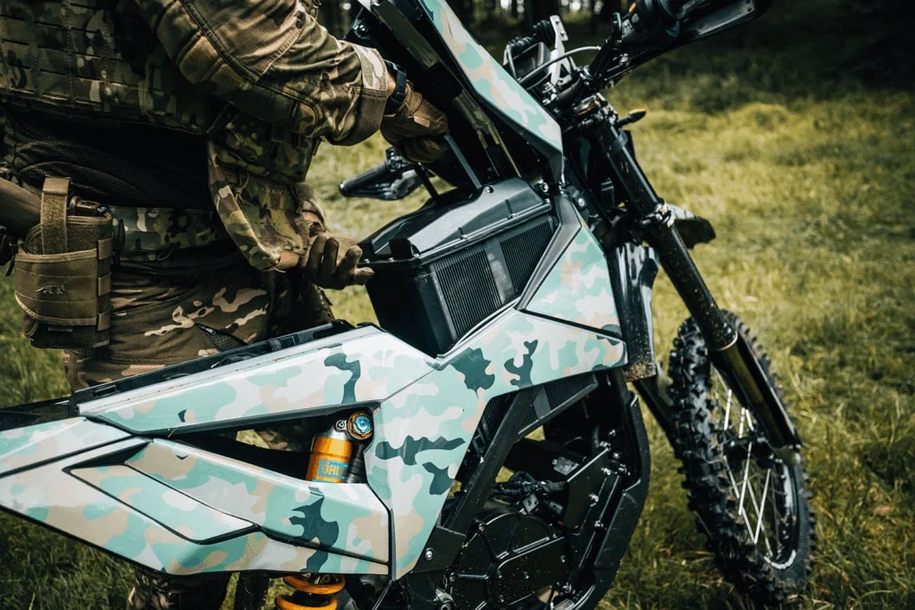 Electric Motorcycles Move Into Military Use, Manufacturers Enter for Their Stealth and Swappable Batteries