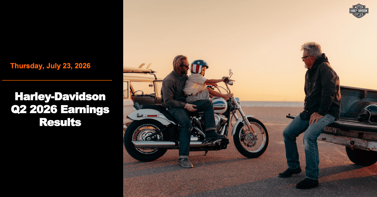 Harley-Davidson Raises 2026 Outlook as Turnaround Gains Steam