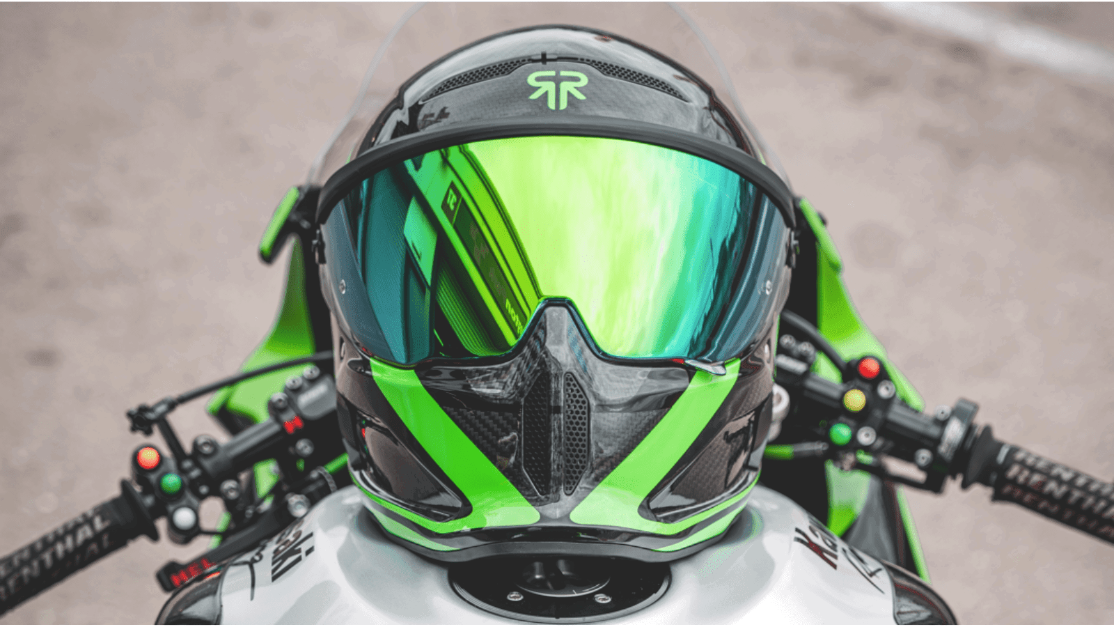 Ruroc Launches 200-Unit AT4 Track Verde Circuit Helmet