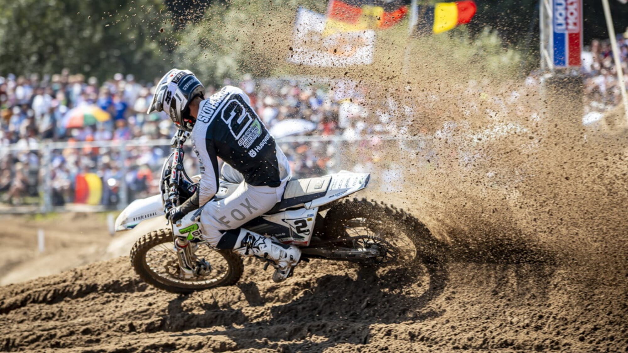 Skovbjerg Wins EMX250 at Lommel, Cuts Garcia's Points Lead to 74