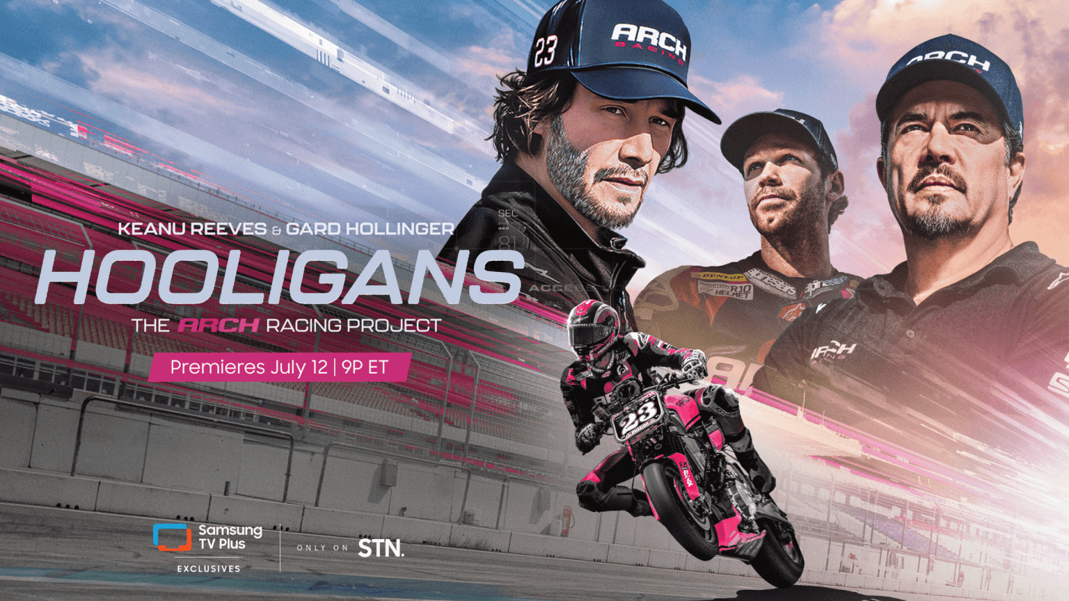 Keanu Reeves' 'Hooligans' Docuseries Follows ARCH's MotoAmerica Racing Push