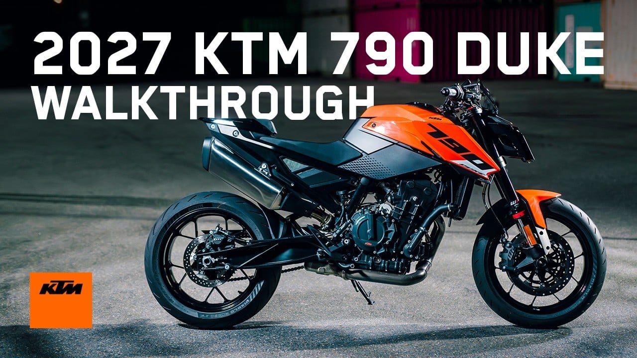 KTM Releases Episode Two of 790 DUKE 2027 Promo Series 'Master of Control'