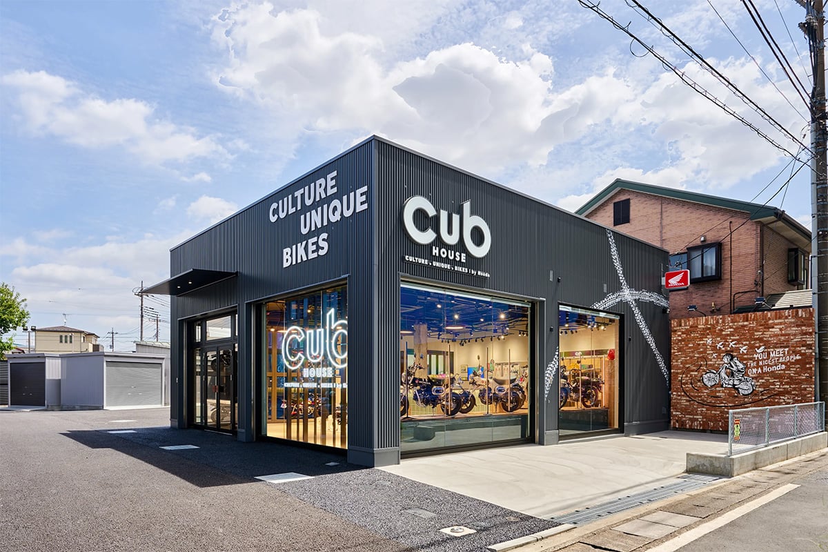 Honda Opens First Japanese 'Cub HOUSE' Store, Promoting Class-2 Mopeds as a 'Culture to Enjoy'