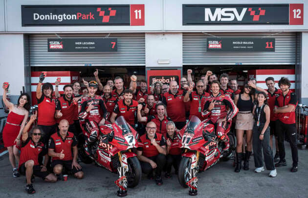 Ducati Claims Fifth Consecutive WSBK Teams' Title, Extends Manufacturers' Record to 22 Championships