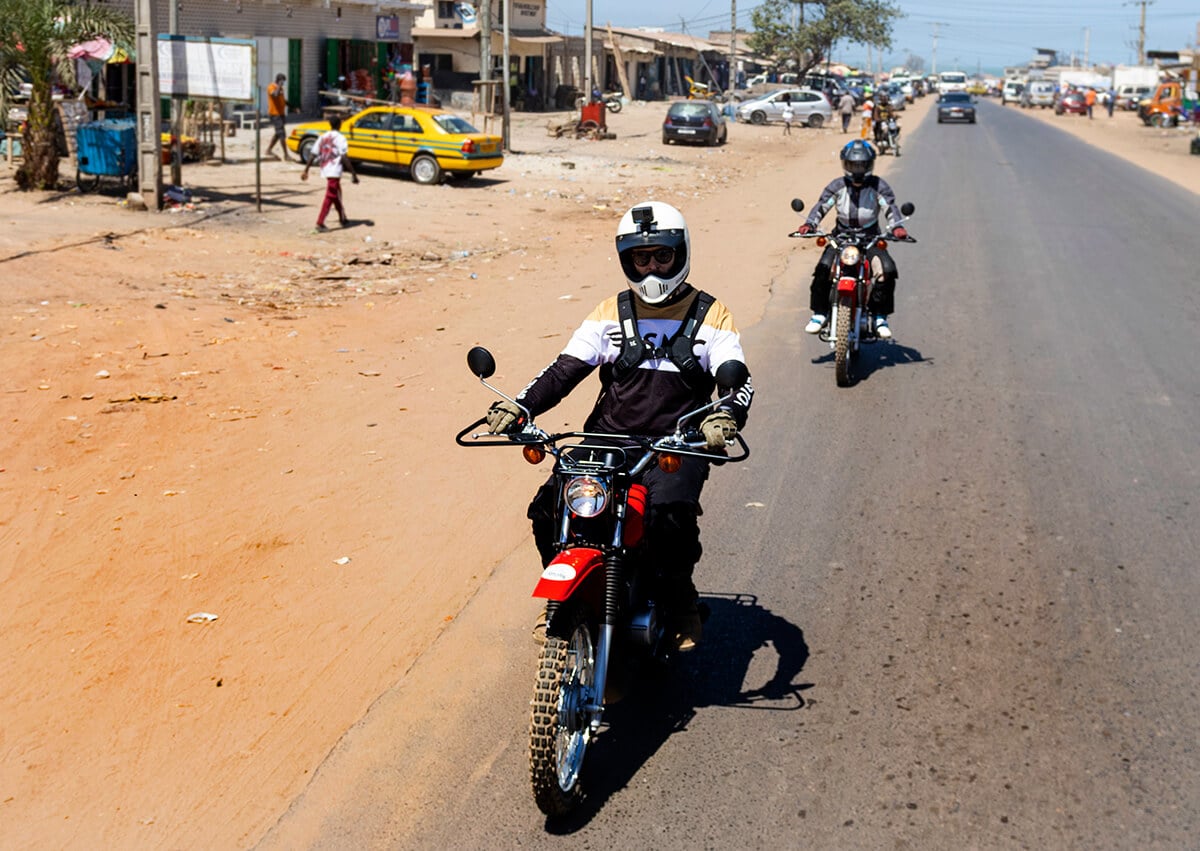Riding Through the Gambia: An African Touring Trip to Where Motorcycles Save Lives