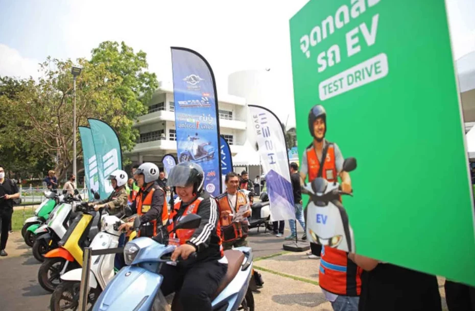 Bangkok Launches Project to Promote Electric Motorcycle Taxis