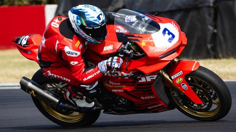 QJMotor Set for WorldSSP Entry — Secret Test of New Inline-Four With De Rosa at Valencia in August