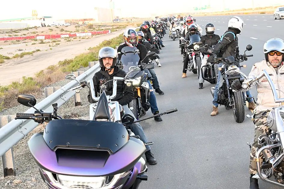 110km From Dubai to RAK: About 300 Bikes Take Part in 'Ride for Peace'