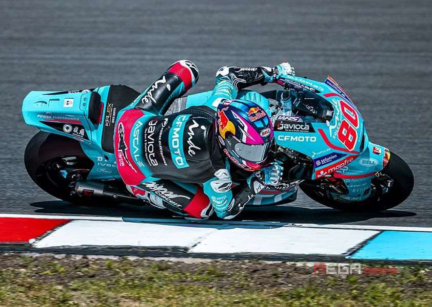 CFMOTO Aspar's Alonso Takes 2nd Place Podium in Moto2 at Czech GP