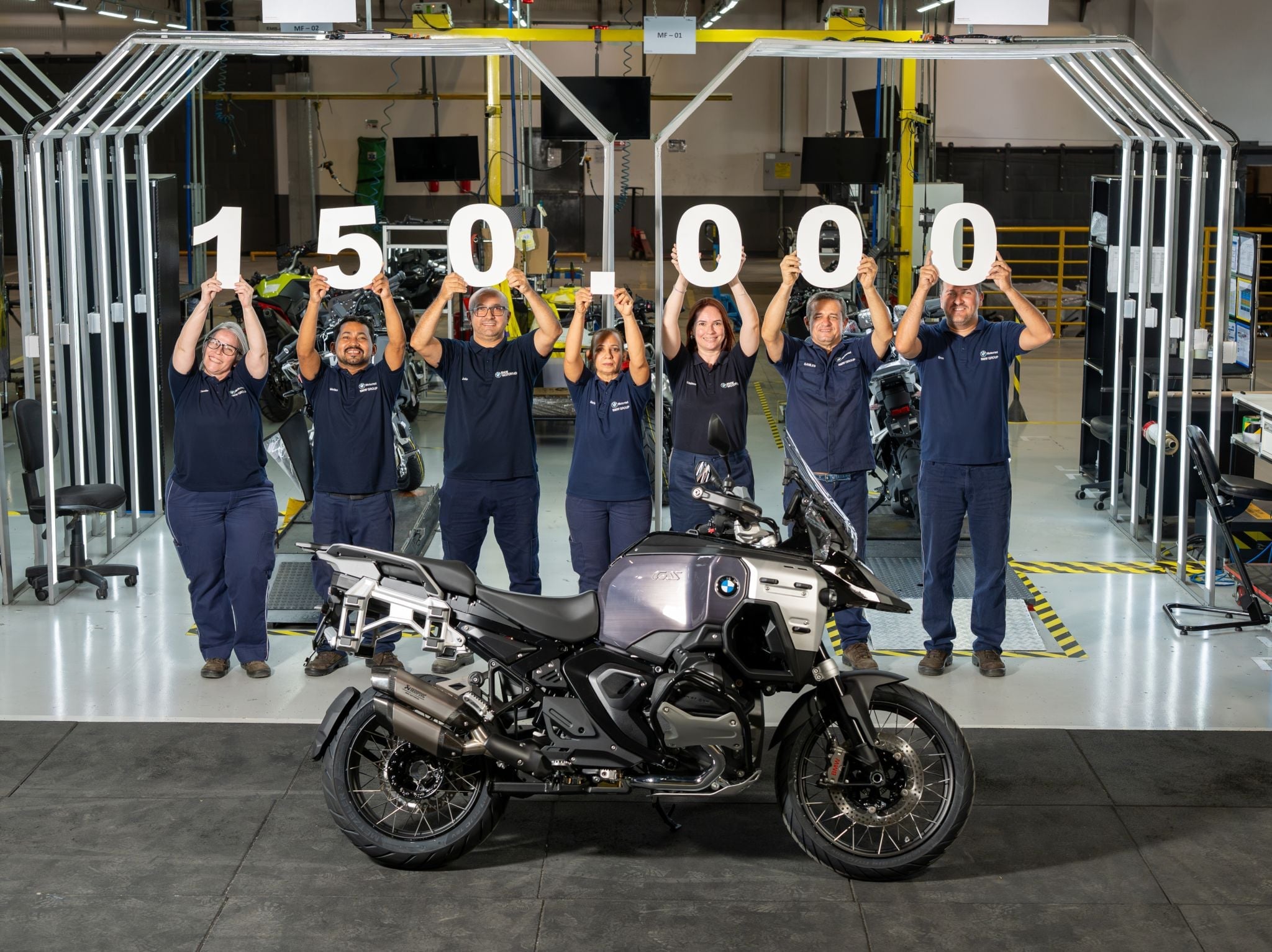 BMW's Manaus Plant Hits 150,000 Bikes at Its 10-Year Mark