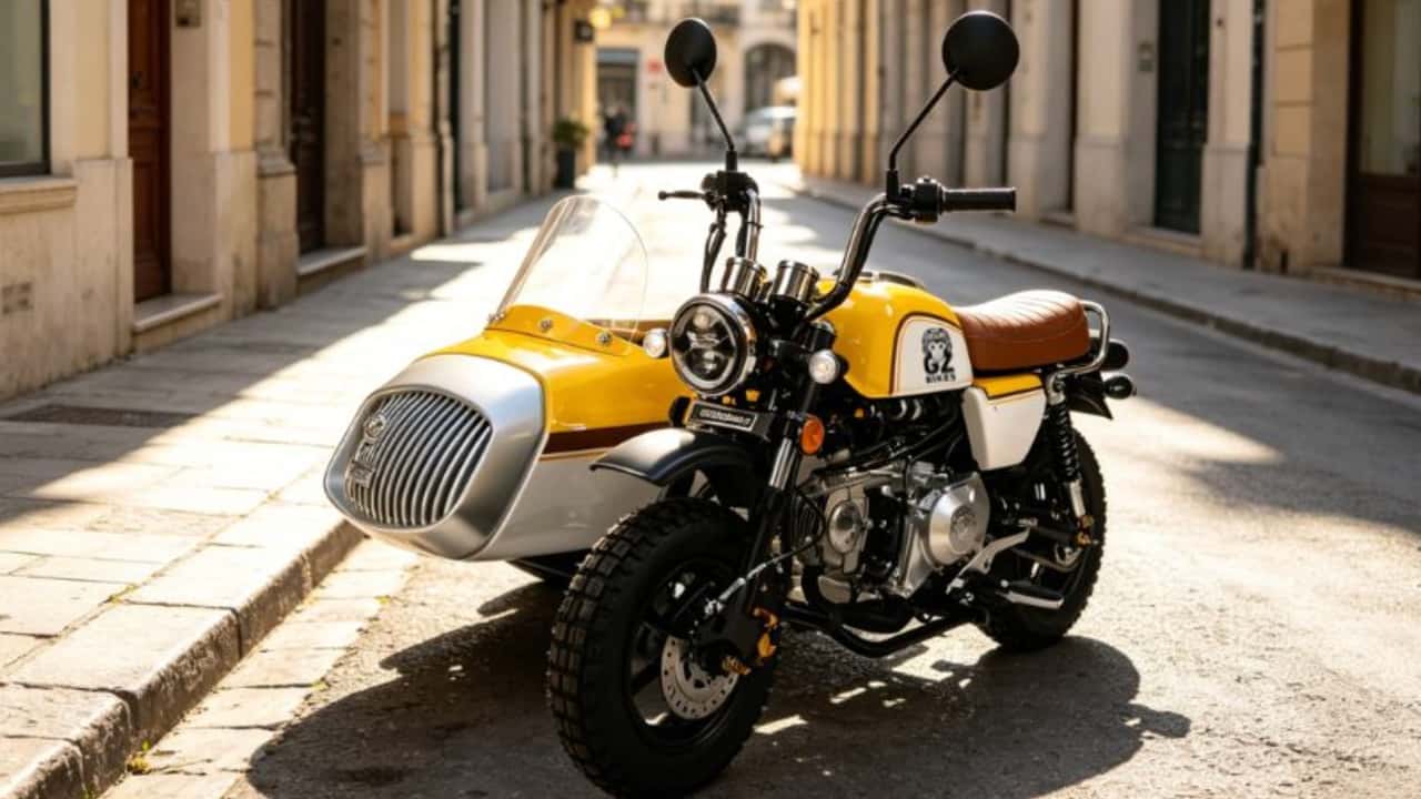 GZ Duo 125: A Lovable Oddball, a Small Bike With a Retro Sidecar
