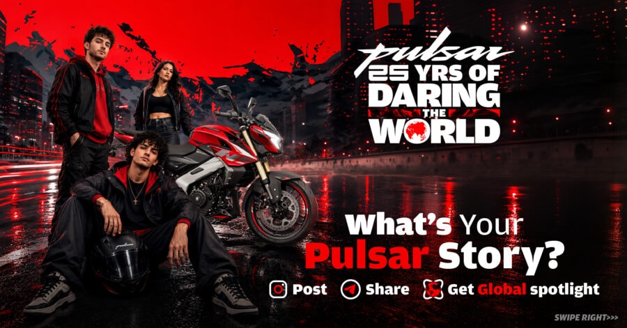 Bajaj Marks Pulsar's 25th Anniversary With Global 'My Pulsar Story' Campaign, Putting Riders Center Stage