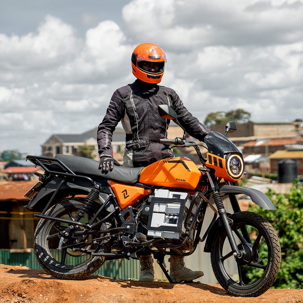 Roam Launches Electric Motorcycle 'Air Gen 3' in Kenya: 80% Charge in 40 Minutes, 100,000km Warranty