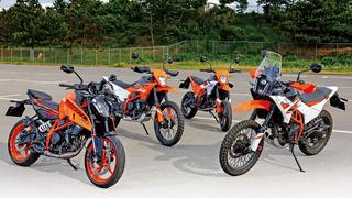 A Guided Tour of All Five New-Generation KTM 390s and the Exhilarating New LC4c Engine