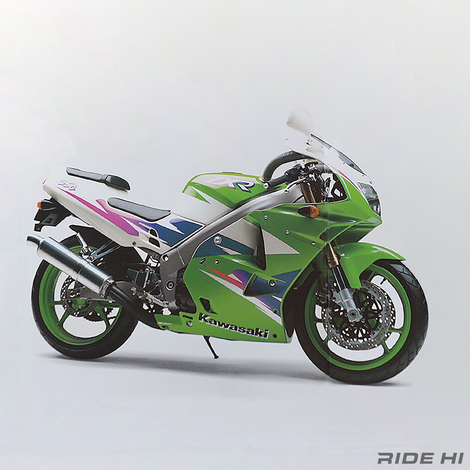 Kawasaki's First 4-Cylinder 250 Replica Got New Bore, Stroke and Frame Just Two Years In