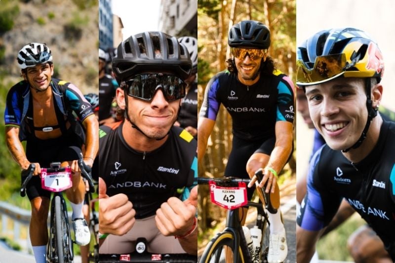 Martín, Acosta, Rins and Moreira Take On 116km Cycling Challenge Before Silverstone