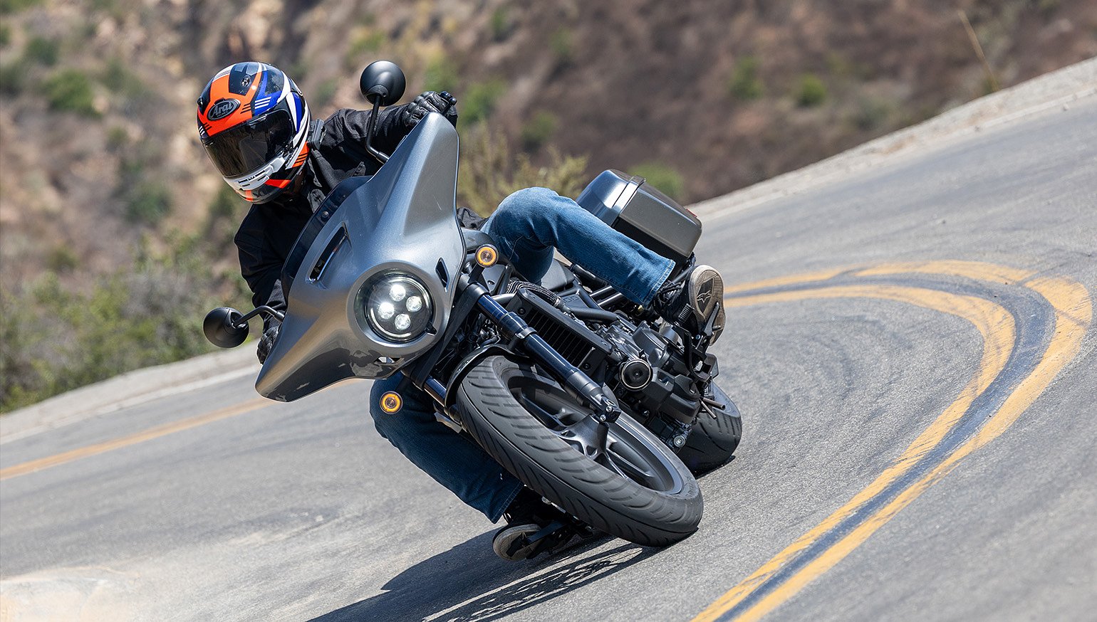 Honda's Rebel 1100T Rewrites What a Bagger Should Weigh